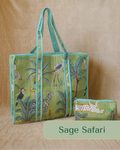 Quilted Tote Set