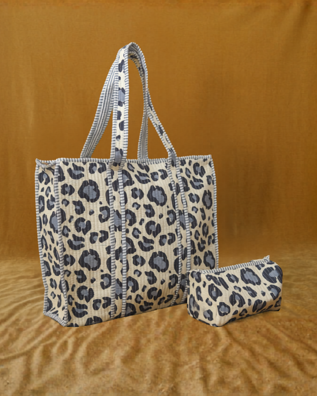 Quilted Tote Set