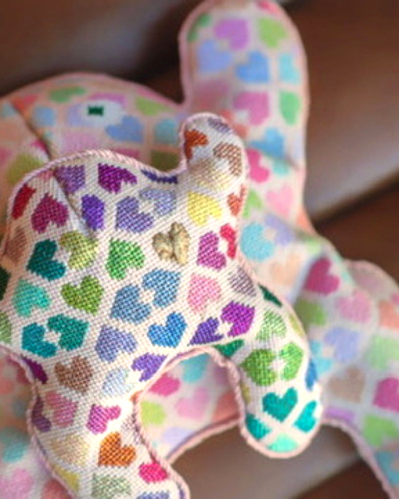 Large Pastel Heart Frog